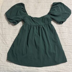 Mi Ami Babydoll Dress with puffed sleeves
